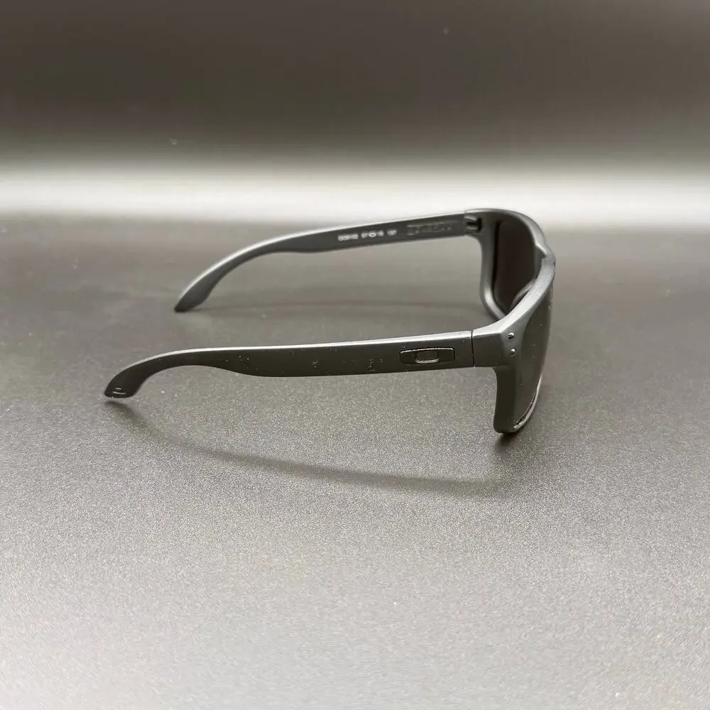 Oakley Holbrook OO9102 Matte Black Prizm Black Polarized Sunglasses 57mm USA